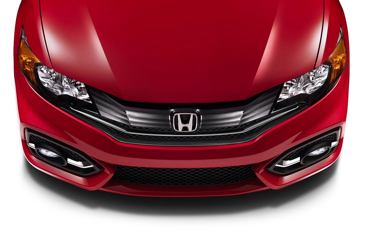 Honda, Grill Honda Civic Coupe 2014: Honda Civic Coupe 2014 Depannya Mirip Honda Jazz Baru!