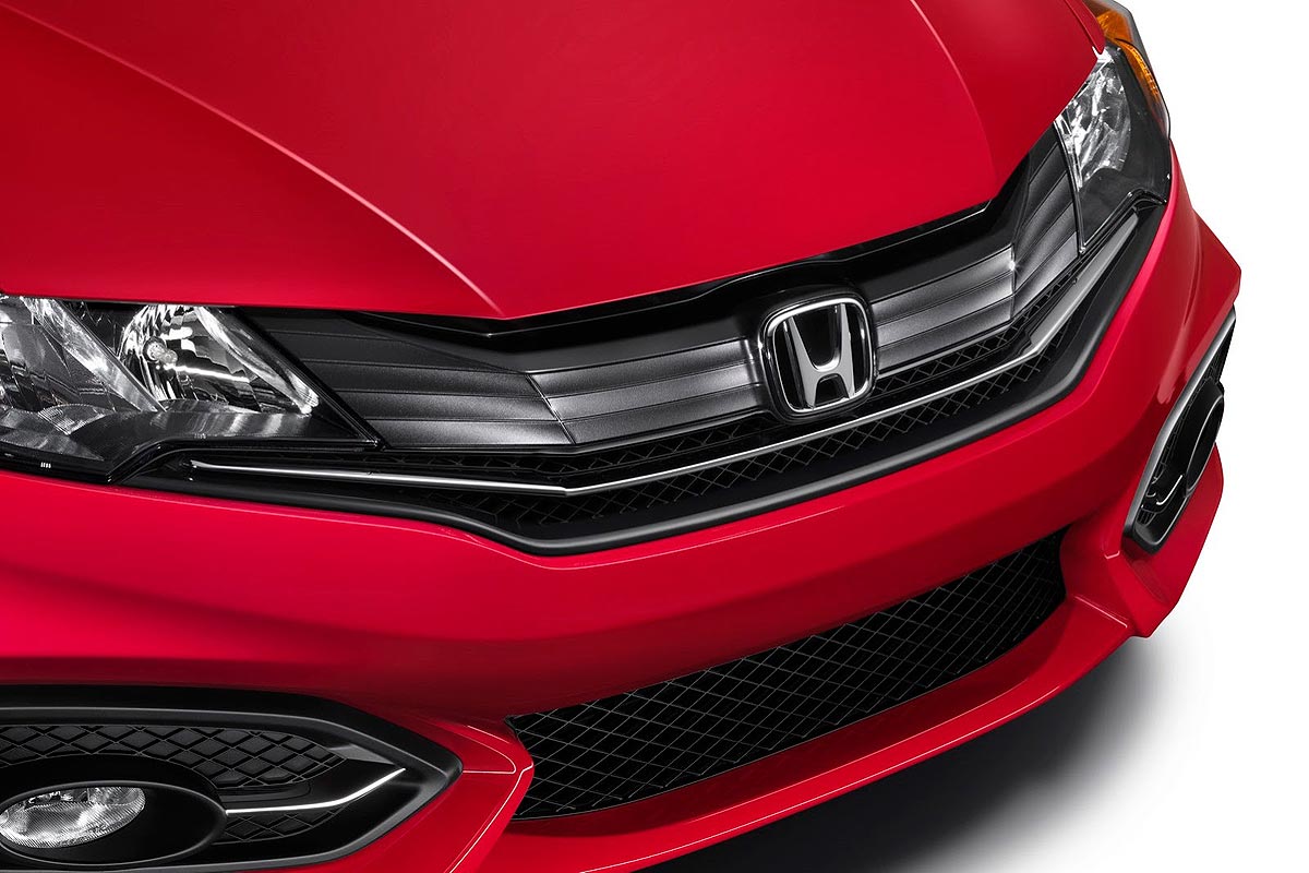 Honda, Grille Honda Civic Coupe 2014: Honda Civic Coupe 2014 Depannya Mirip Honda Jazz Baru!