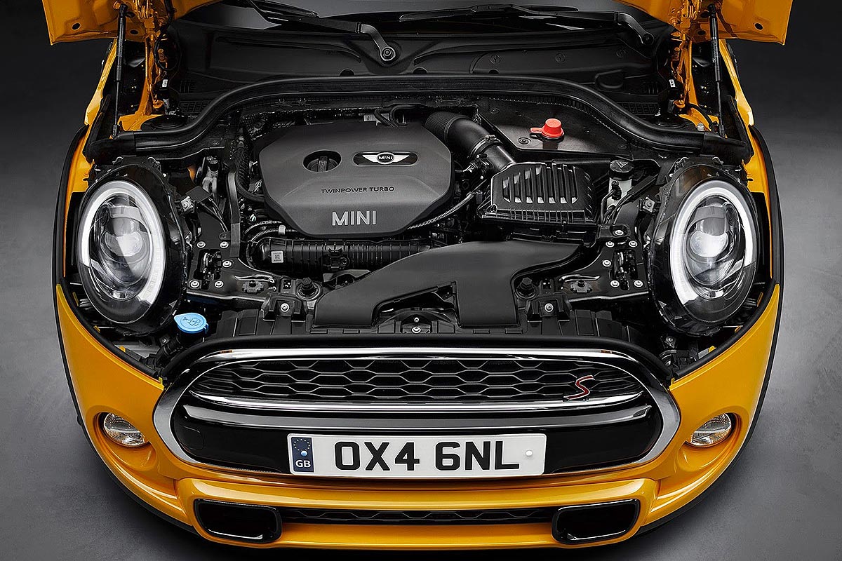International, Mesin MINI Cooper S 4 silinder 2.0-liter TwinPower Turbo: New Mini Cooper 2015 Sudah Dirilis