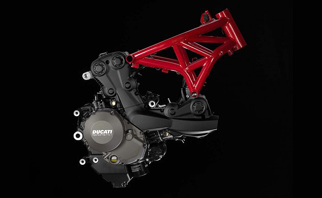 Ducati, Mesin dan rangka Ducati Monster 1200 2014: Ducati Monster 1200 Resmi Diperkenalkan [with High Quality Photos]