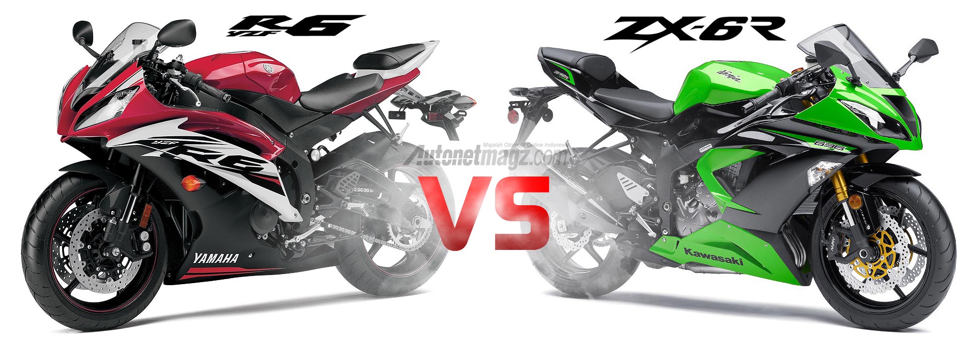 Kawasaki, Perbandingan Yamaha R6 dengan Kawasaki ZX-6R: Komparasi Kawasaki Ninja ZX-6R dan Yamaha R6 Indonesia