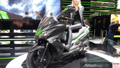 Foto Skuter Matik Kawasaki J300 Langsung dari EICMA Foto Skuter Matik Kawasaki J300 Langsung dari EICMA