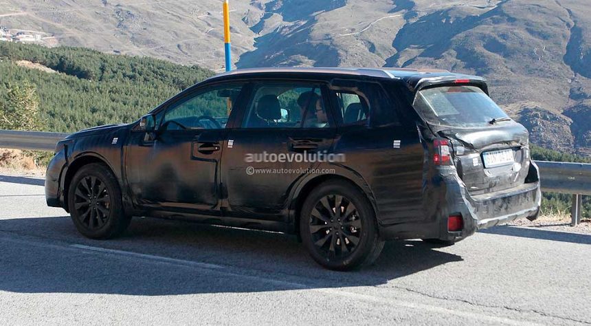 Spy Shots New Subaru Legacy 2015