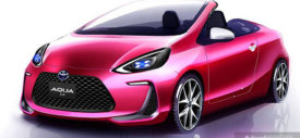 Toyota Aqua Air Concept Tantang Honda S660 Concept