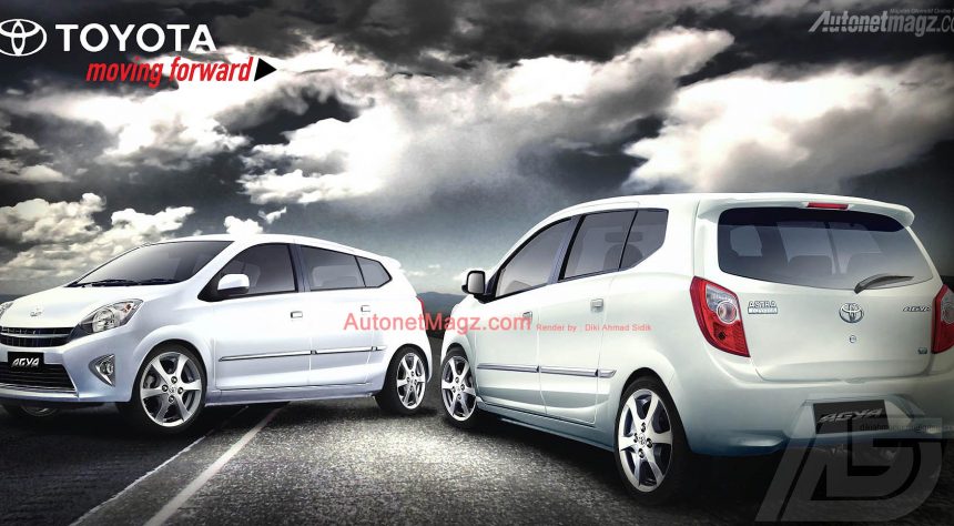 Ini Wujud Virtual Toyota Agya MPV 7 Seater Ini Wujud Virtual Toyota Agya MPV 7 Seater