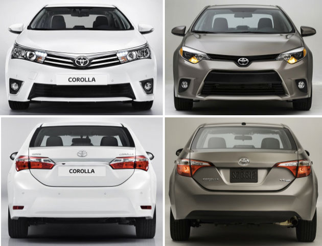 Toyota Corolla Global vs Corolla USDM