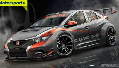 Ini Nih Mobil Honda Civic WTCC Touring Car Untuk 2014 Ini Nih Mobil Honda Civic WTCC Touring Car Untuk 2014