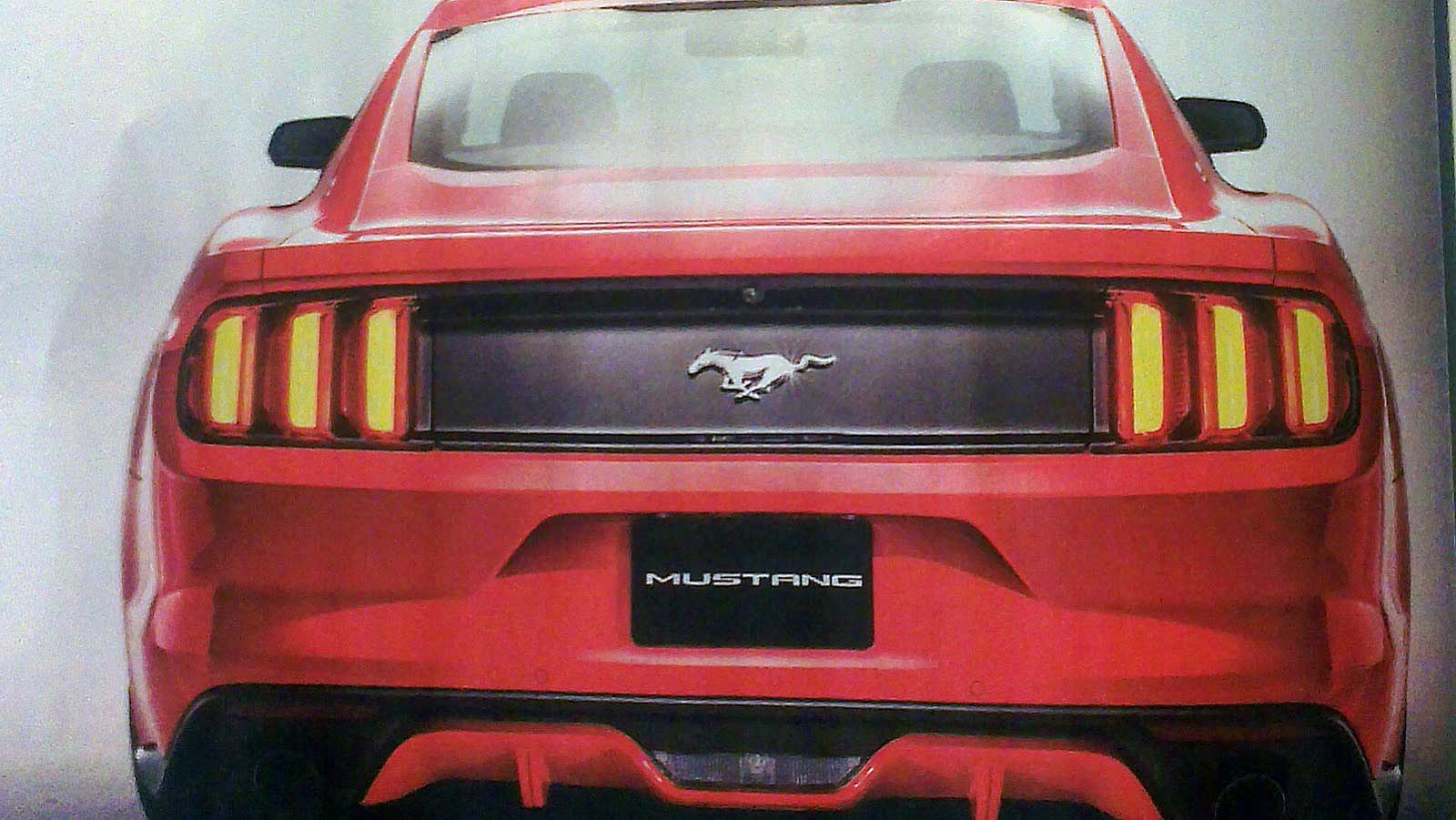 Ford, Foto Ford Mustang bocor: Gambar Ford Mustang 2014 Sudah Bocor di Internet