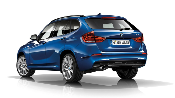 BMW, BMW X1 rear: BMW X1 2014 Mendapatkan Facelift Ringan