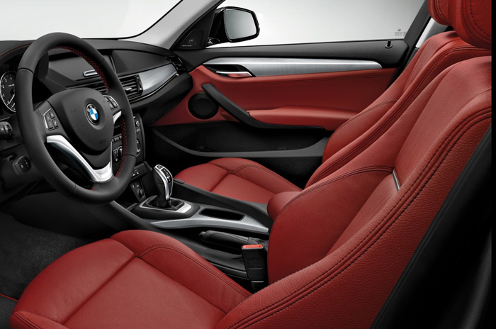 BMW, BMW X1 red: BMW X1 2014 Mendapatkan Facelift Ringan