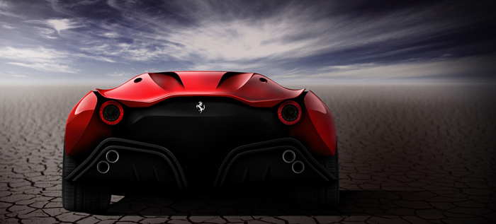 Ferrari, Ferrari CascoRosso belakang: Kerennya Ferrari CascoRosso Concept