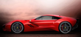 Ferrari CascoRosso Desktop Background