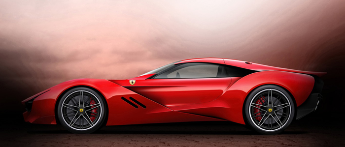 Ferrari, Ferrari CascoRosso design: Kerennya Ferrari CascoRosso Concept