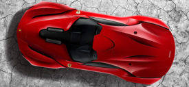 Ferrari CascoRosso depan