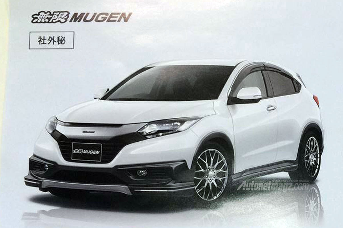 Honda, Honda Vezel Mugen version tampak depan: Gambar Honda Vezel Mugen Bocor Nih!