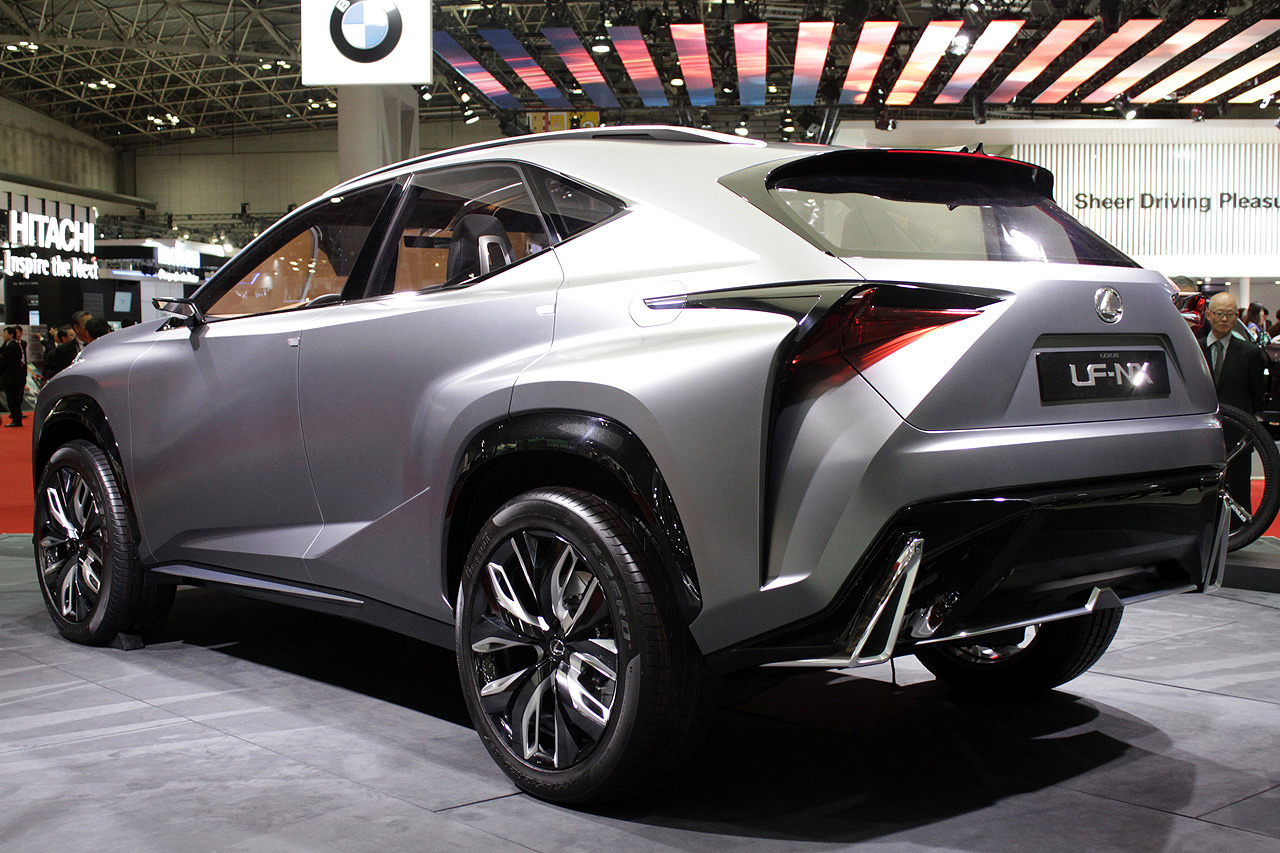 International, Lexus NX back: Lexus NX Crossover Concept Akan Hadir di Detroit Motor Show 2014