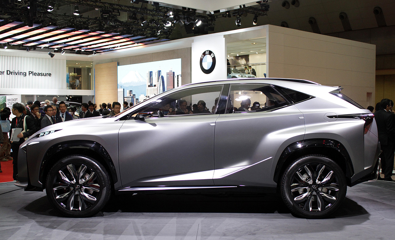 International, Lexus NX side: Lexus NX Crossover Concept Akan Hadir di Detroit Motor Show 2014