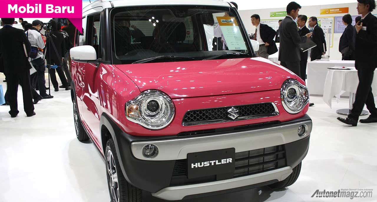 Mobil Baru, Suzuki Hustler di Tokyo Motor Show 2013: Suzuki Hustler : Kei Car Crossover Dari Suzuki [Photo Gallery]