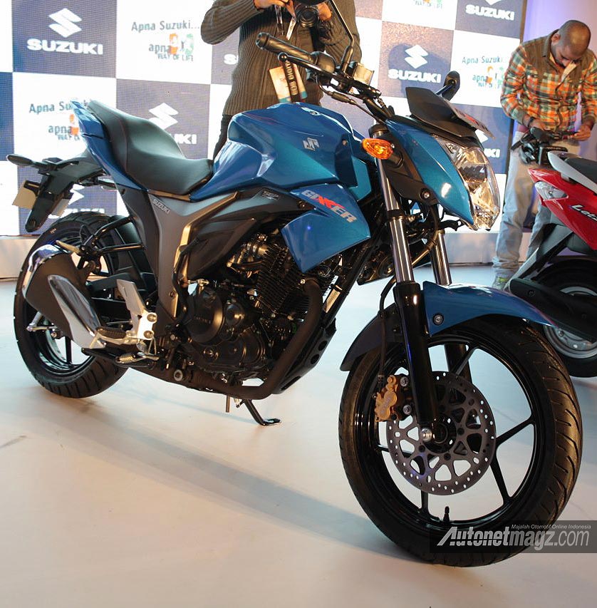 International, 2014 Suzuki Gixxer depan: Suzuki Gixxer 150 Diluncurkan di India [Galeri Foto]