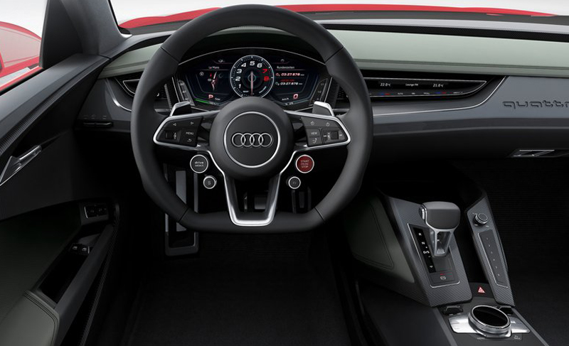 Audi, Audi Quattro Interior: Audi Quattro Laserlight Concept Pakai Lampu Teknologi Laser!