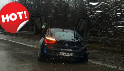 Belum Resmi Diluncurkan, BMW i8 Kecelakaan Saat di Test Belum Resmi Diluncurkan, BMW i8 Kecelakaan Saat di Test