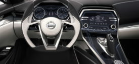 Interior Nissan Sports Sedan Concept 2014 depan
