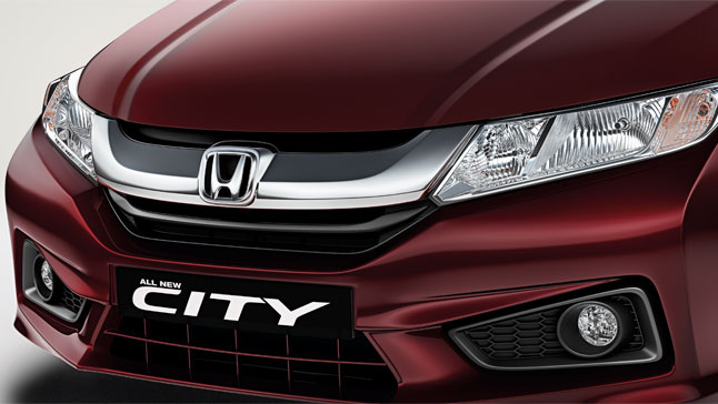 Honda, Honda City 2014 Front: Honda City 2014 Akhirnya Secara Resmi Diluncurkan di India