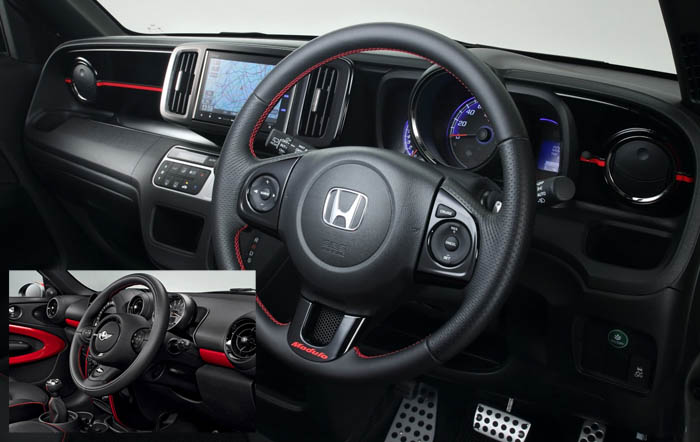 Honda, Honda N-One Modulo Dashboard: Honda N-One Modulo : Kok Nyontek Mini JCW Ya?