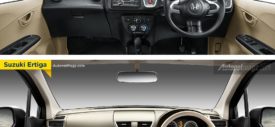 Wallpaper Honda Mobilio vs Suzuki Ertiga