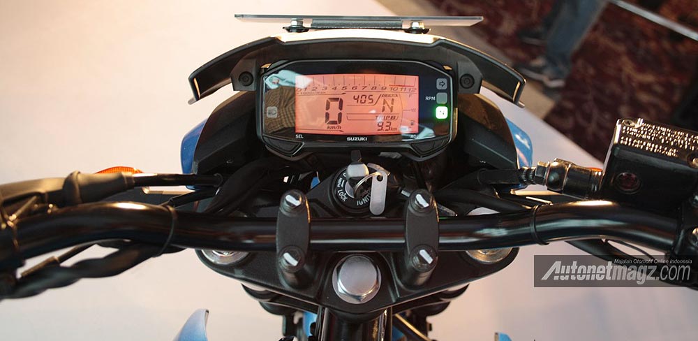 International, Speedometer Digital Suzuki Gixxer: Suzuki Gixxer 150 Diluncurkan di India [Galeri Foto]