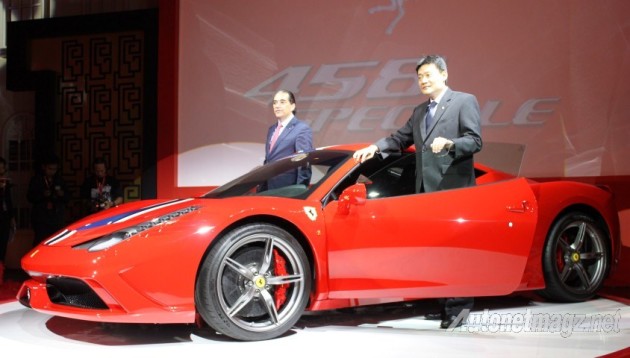Ferrari, Ferrari 458 Speciale indonesia launch: Ferrari 458 Speciale Hadir di Indonesia