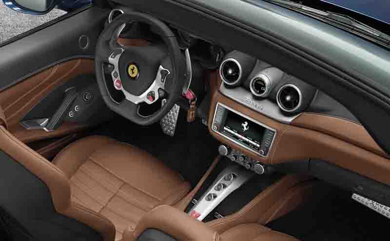 Ferrari, Ferrari California T Interior: 2015 Ferrari California T Facelift Kini Dengan Mesin Baru