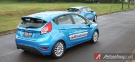 Ford Fiesta Ecoboost driving