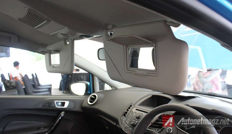 Ford, Ford Fiesta Ecoboost sun visor: Review Ford Fiesta Ecoboost Test Drive By AutonetMagz