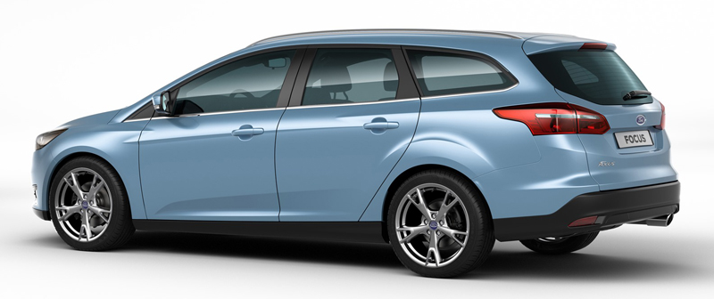 Ford, Ford Focus Facelift Estate: 2015 Ford Focus Facelift Grillenya Mirip Aston Martin Juga Ternyata