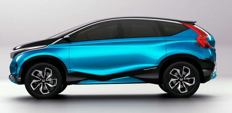 Honda, Honda SUV 7 seater Concept: Honda Vision XS-1 Concept : Ini Nih Kalau Honda Bikin SUV 7 Seater