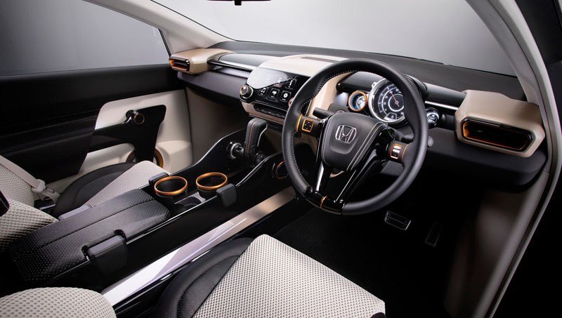 Honda, Honda Vision Interior: Honda Vision XS-1 Concept : Ini Nih Kalau Honda Bikin SUV 7 Seater