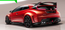 Civic Type-R Concept 2015 Akan Dipamerkan di Geneva Motor Show Bulan Depan