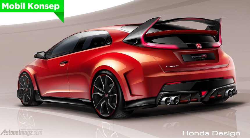 Civic Type-R Concept 2015 Akan Dipamerkan di Geneva Motor Show Bulan Depan Civic Type-R Concept 2015 Akan Dipamerkan di Geneva Motor Show Bulan Depan
