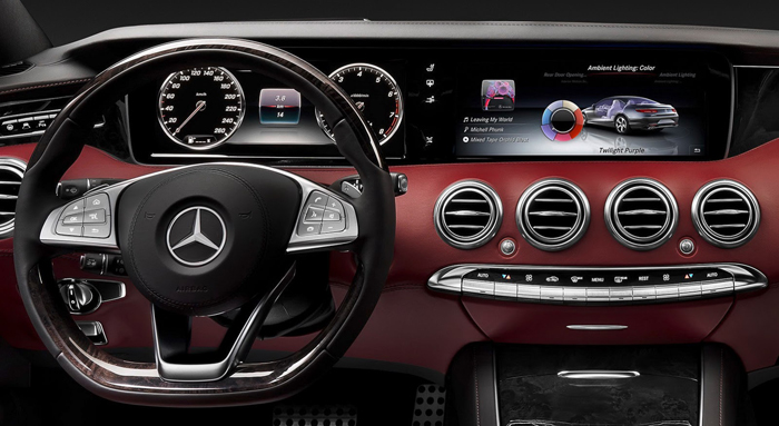 International, Mercedes-Benz S Coupe dashboard: Ini Dia Mercedes-Benz S Coupe 2 Pintu