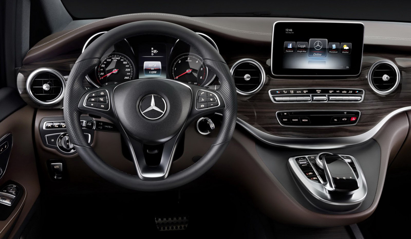 International, Mercedes Benz V-Class 2014 Interior: Mercedes-Benz V – Class 2015 Diluncurkan