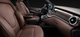 Mercedes Benz V-Class rear seat entertainment