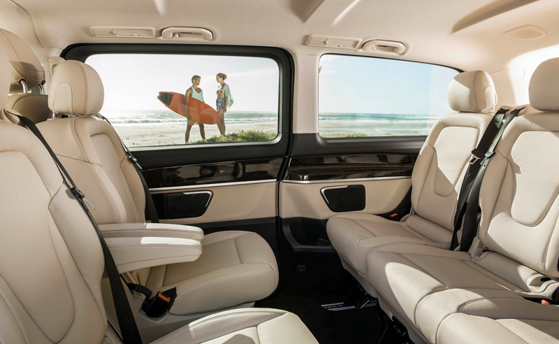 International, Mercedes Benz V-Class interior: Mercedes-Benz V – Class 2015 Diluncurkan