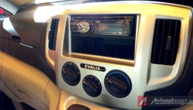 First Impression Review Nissan Evalia Facelift 2014