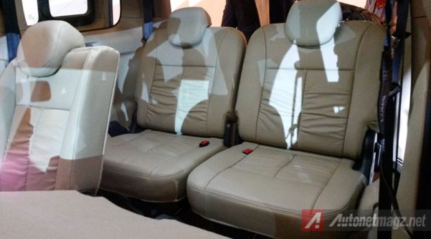 Nissan Evalia Facelift New Rear Seat