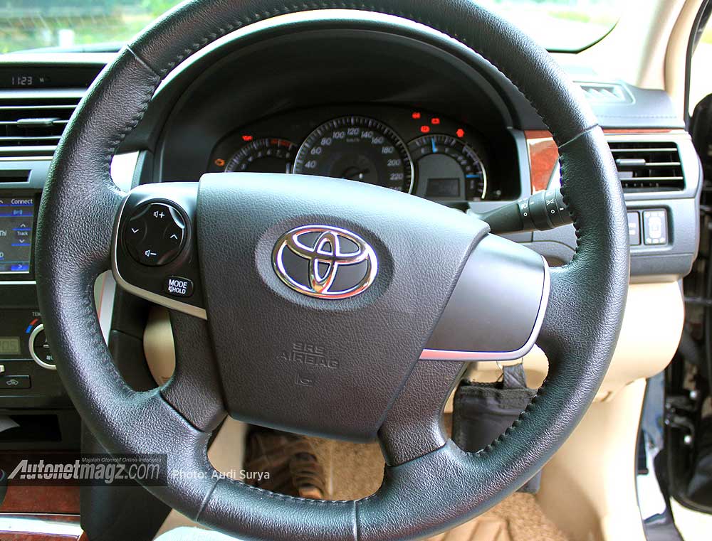 Review, Setir All New Camry: Review All New Toyota Camry 2.5 Tipe G [with Video]