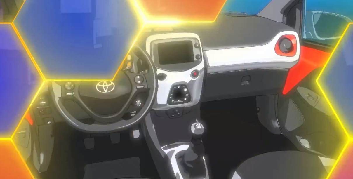 International, Toyota Aygo Dashboard: Teaser Toyota Aygo 2015 Untuk Geneva Motor Show