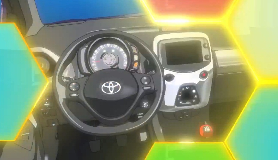 International, Toyota Aygo Interior: Teaser Toyota Aygo 2015 Untuk Geneva Motor Show