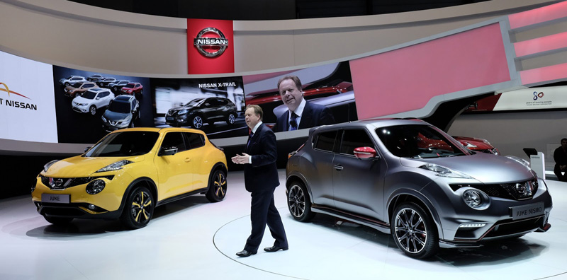Geneva Motor Show 2014, 2015 Nissan Juke Nismo Carlos Gohsn: Nissan Juke Nismo Facelift Tenaganya Bertambah 18 Hp! [Galeri foto]