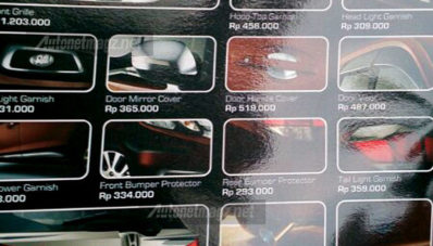 Ini Nih Paket Aksesoris Honda Mobilio Modulo!